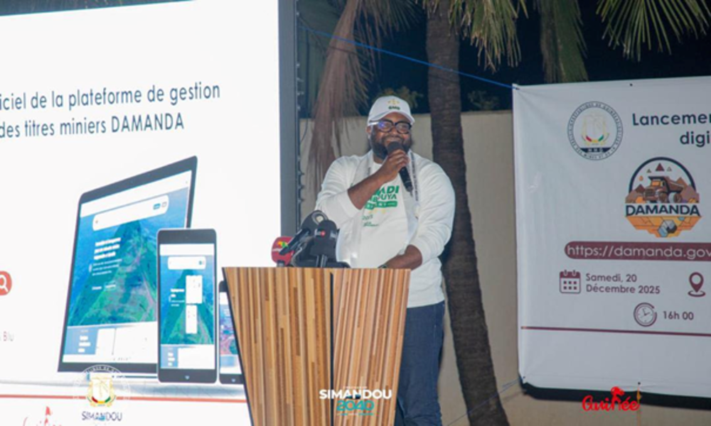 Cadastre minier : lancement de la plateforme numérique Damabda en Guinée
