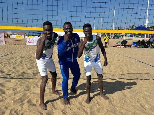 Volleyball : la Sierra Léone en or aux Jeux africains de la jeunesse